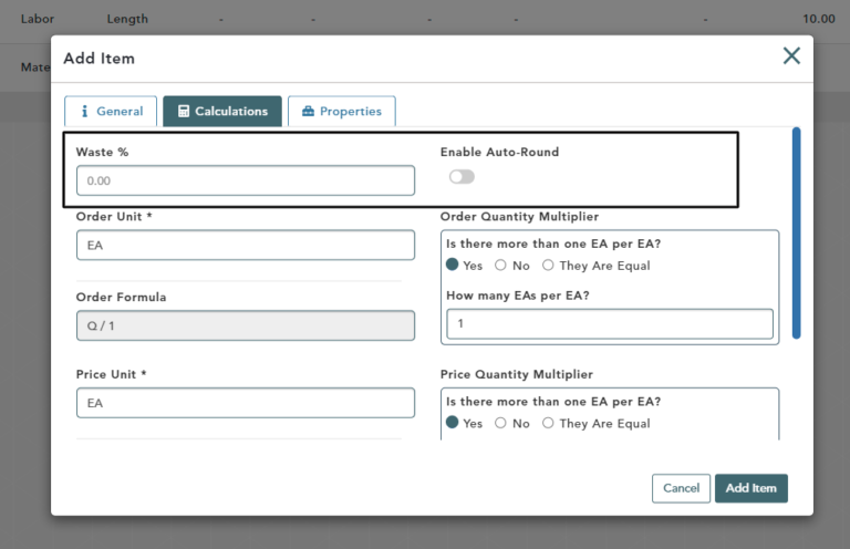 Adding an Entered Item | Vector Knowledge Base